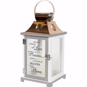 Lantern—Light the Way w/LED Candle & Timer-Heaven