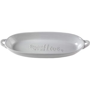 Serving Dish-Seasoned With Love (15" x 5.75" Oval)